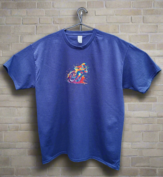 Speedway rider multicolour t-shirt