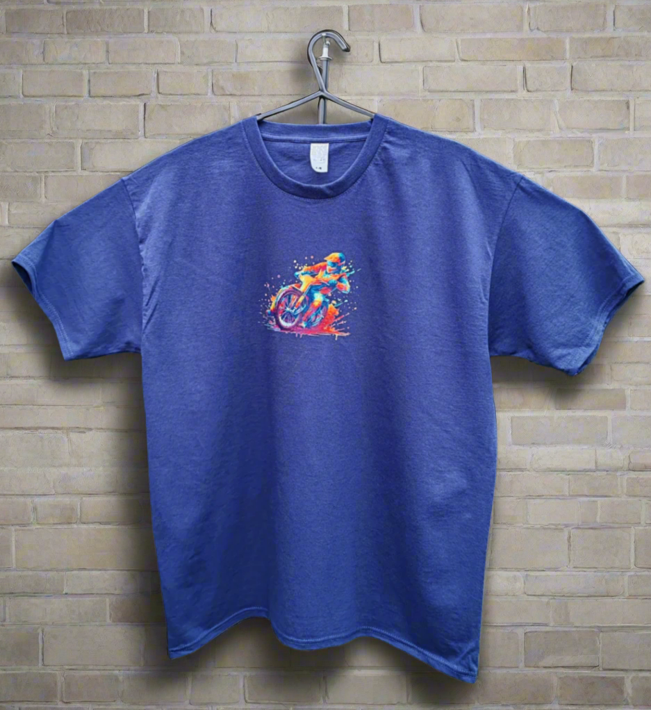 Speedway rider multicolour t-shirt